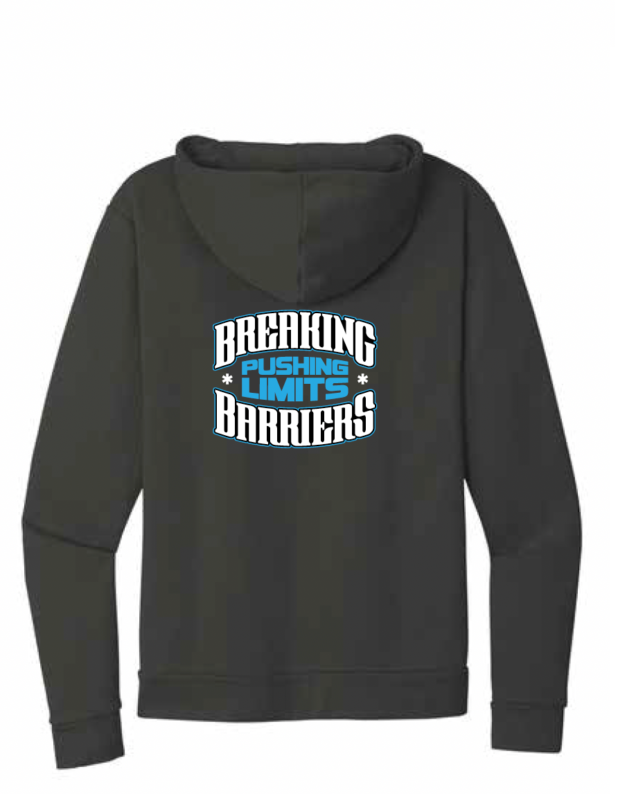 GYFITNESS ZIP UP HOODIE - HEAVY METAL