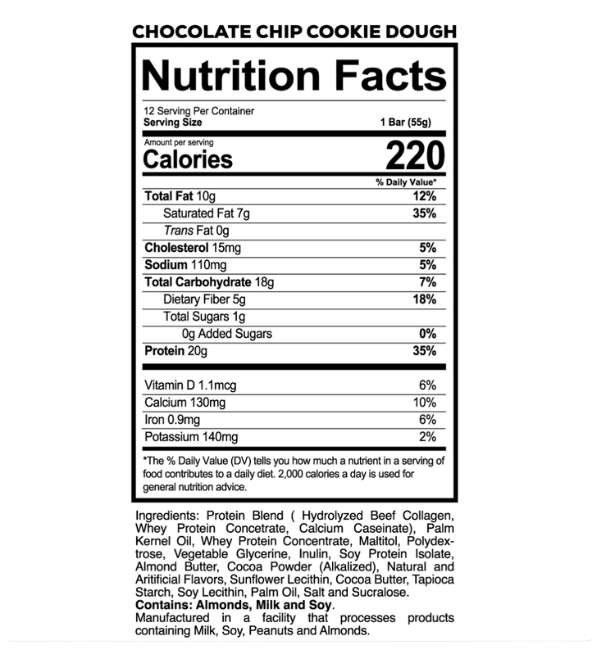 MRE PROTEIN BAR