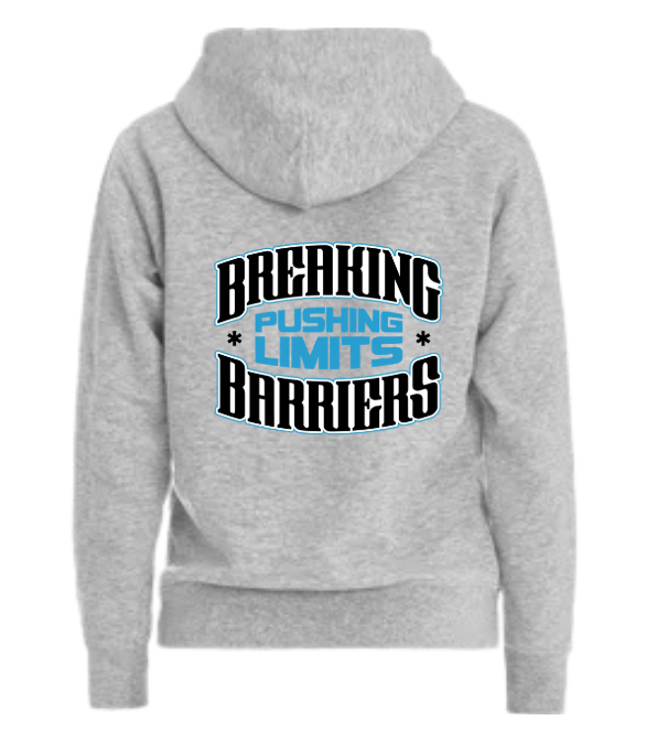 GYFITNESS PULL OVER HOODIE - GREY