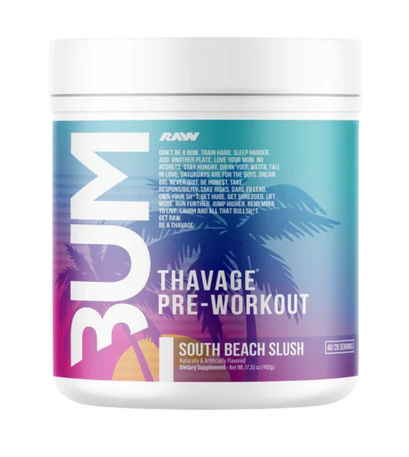 RAW X CBUM THAVAGE PRE WORKOUT