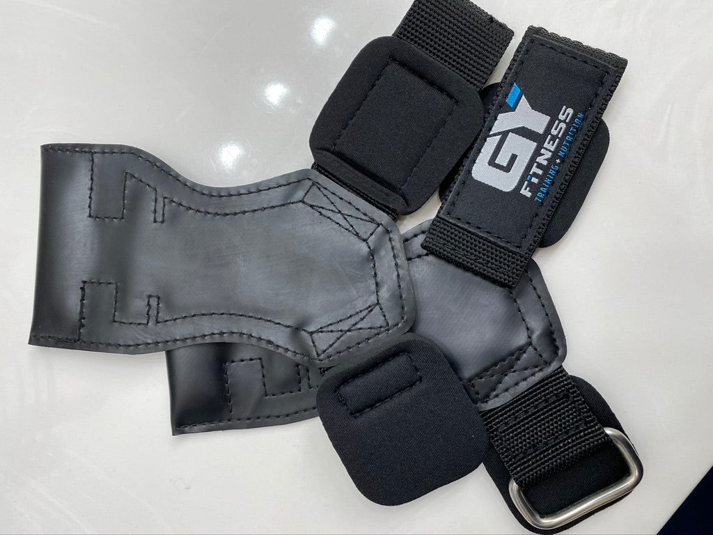 GYFitGrips LIFTING STRAPS - BLACK
