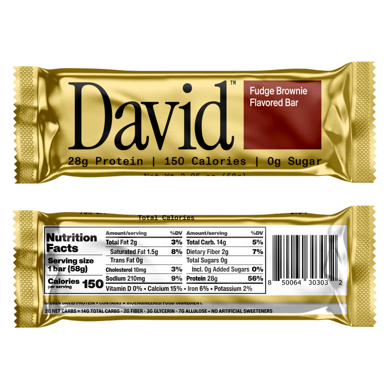DAVID PROTEIN BARS