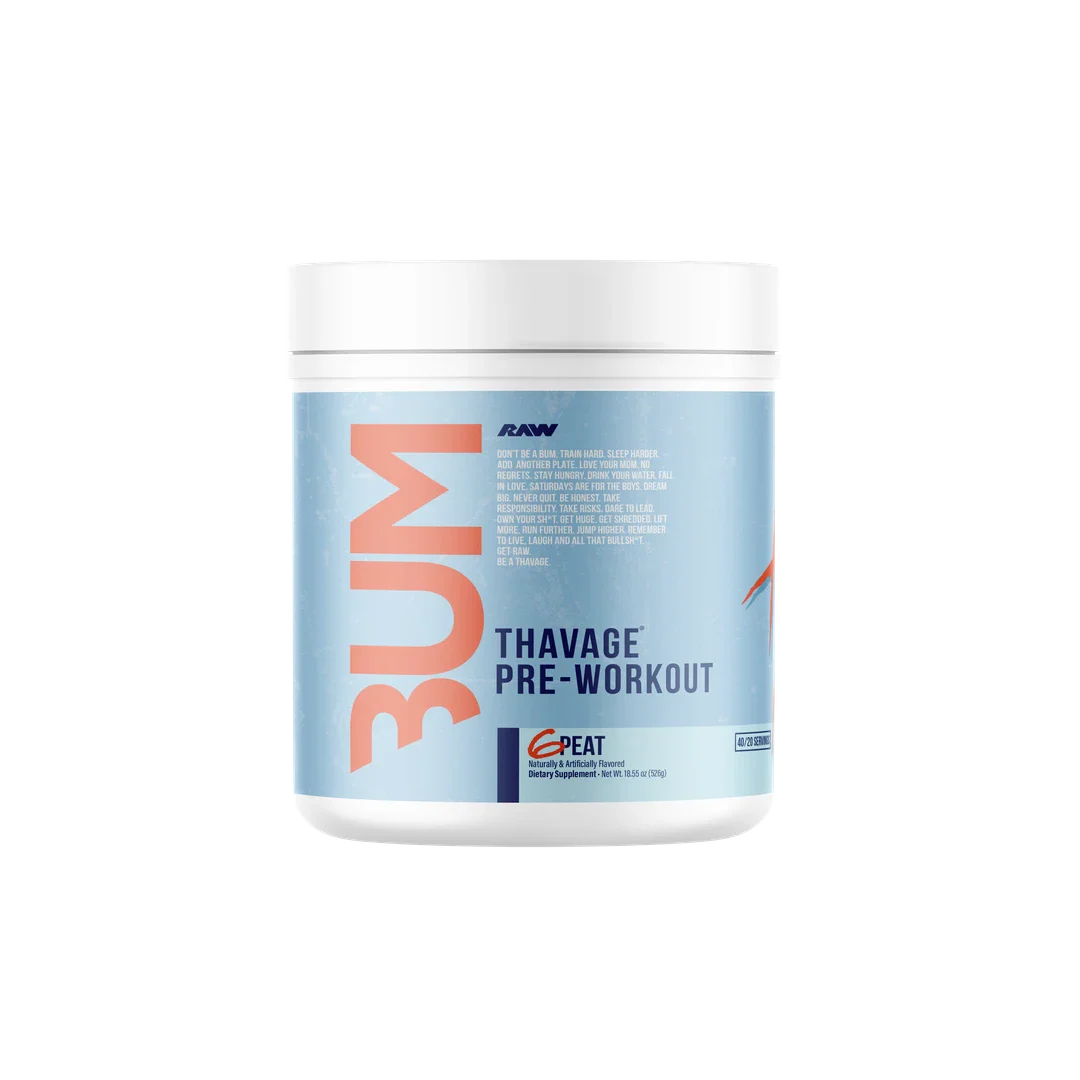 RAW X CBUM THAVAGE PRE WORKOUT