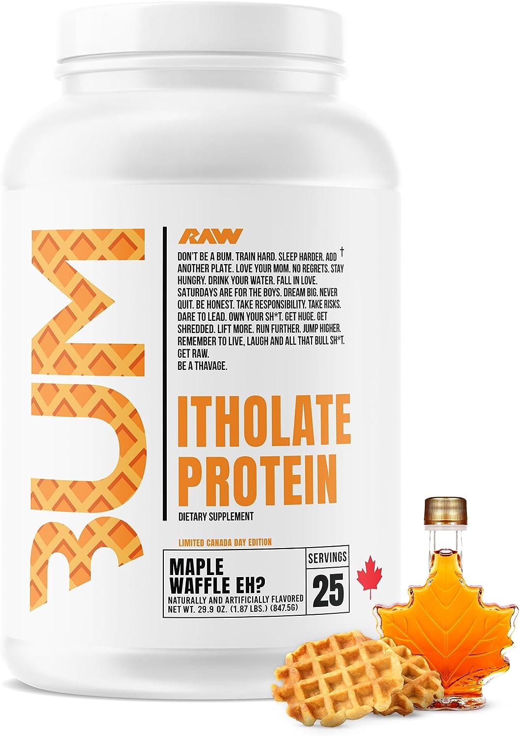 RAW X CBUM Itholate Protein