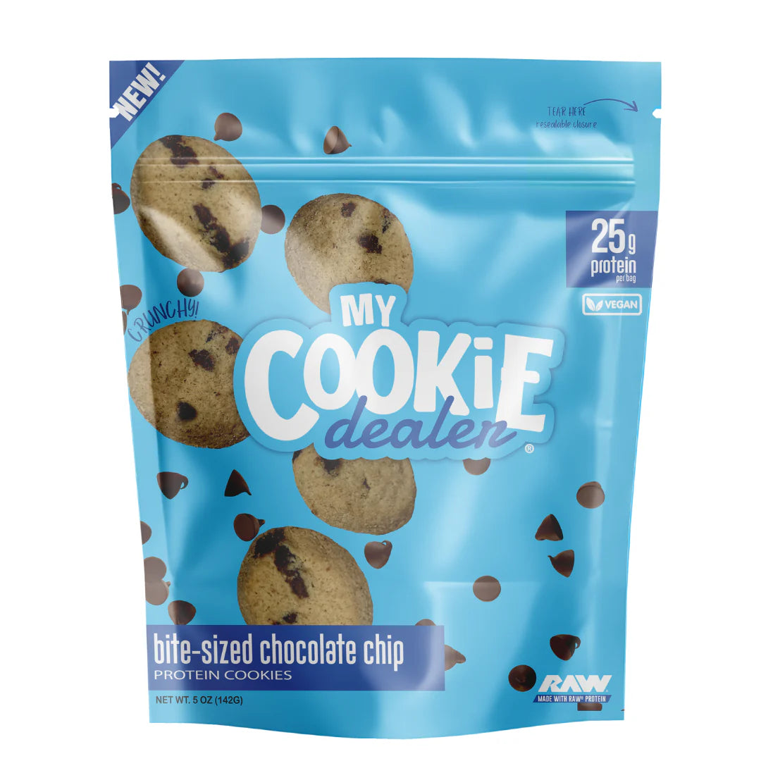RAW MY COOKIE DEALER BITE SIZE PROTEIN COOKIES