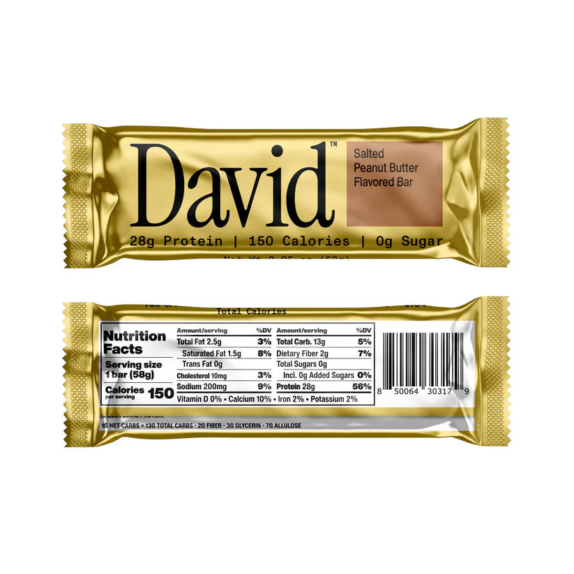 DAVID PROTEIN BARS