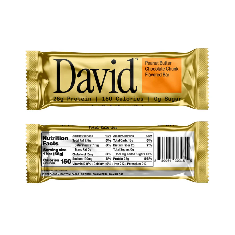 DAVID PROTEIN BARS