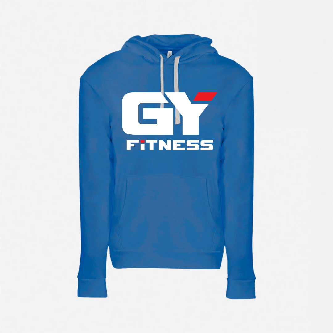 GYFITNESS PULL OVER HOODIE - BLUE