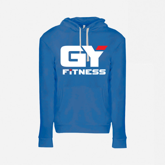 GYFITNESS PULL OVER HOODIE - BLUE