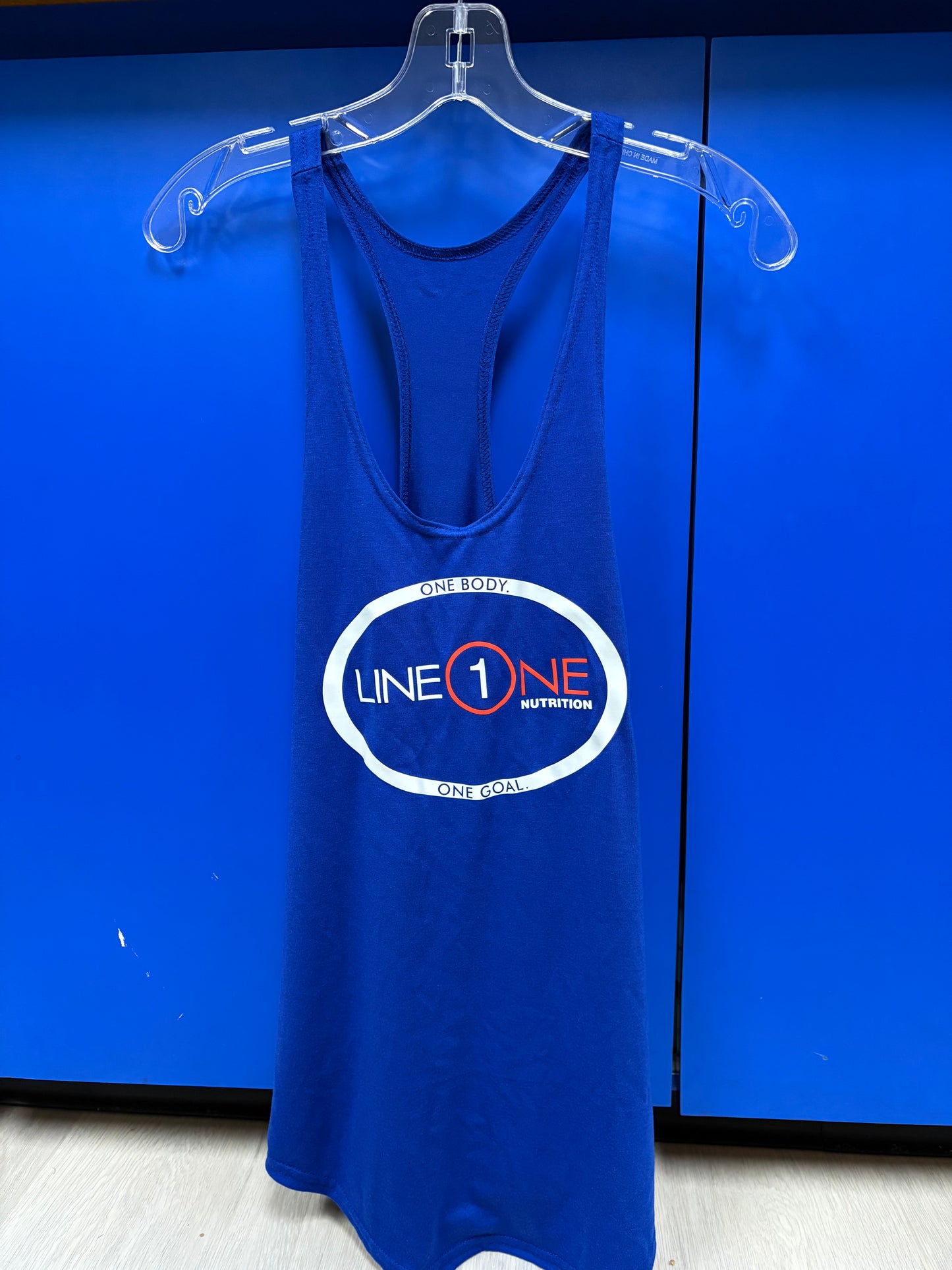 LINE ONE BLUE STRINGER