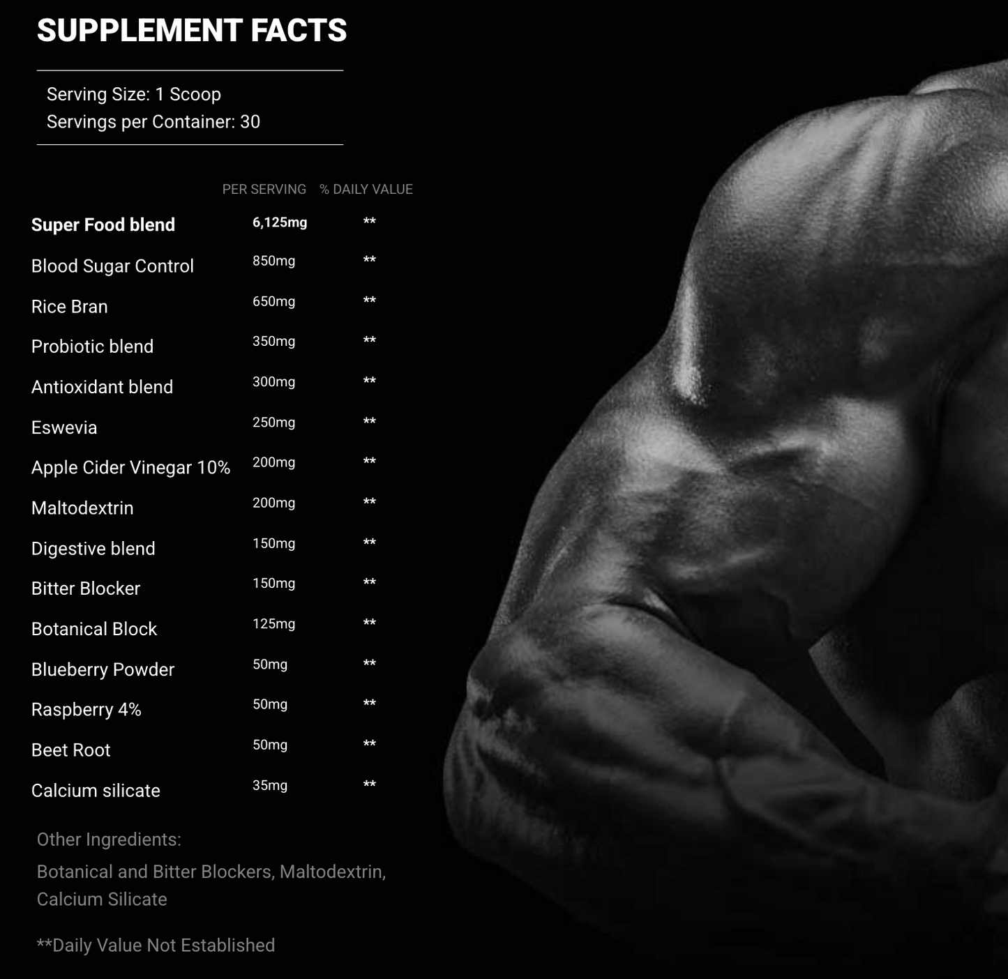 LINE ONE MUSCLE GREENS