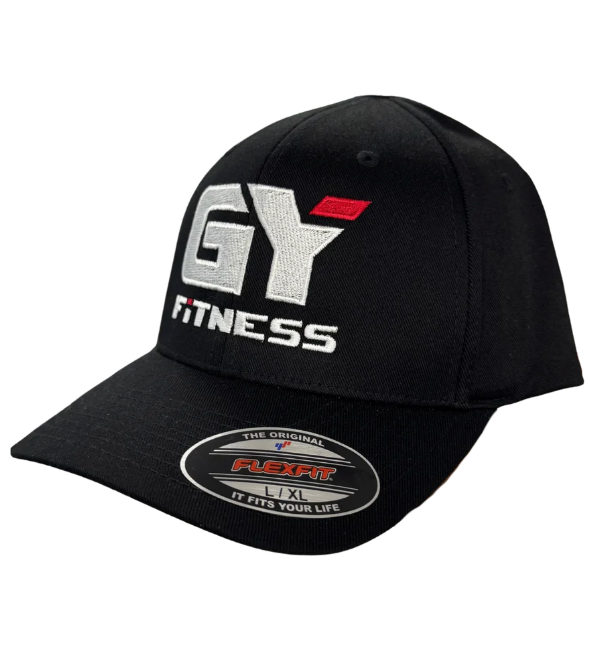 GYFITNESS FLEX FIT HAT - BLACK