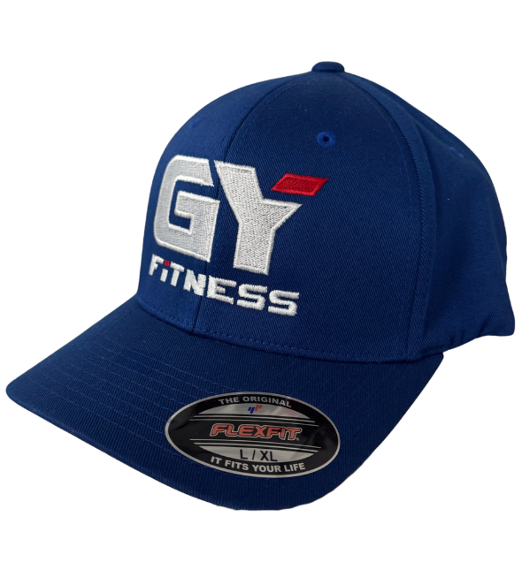 GYFITNESS FLEX FIT HAT - BLUE