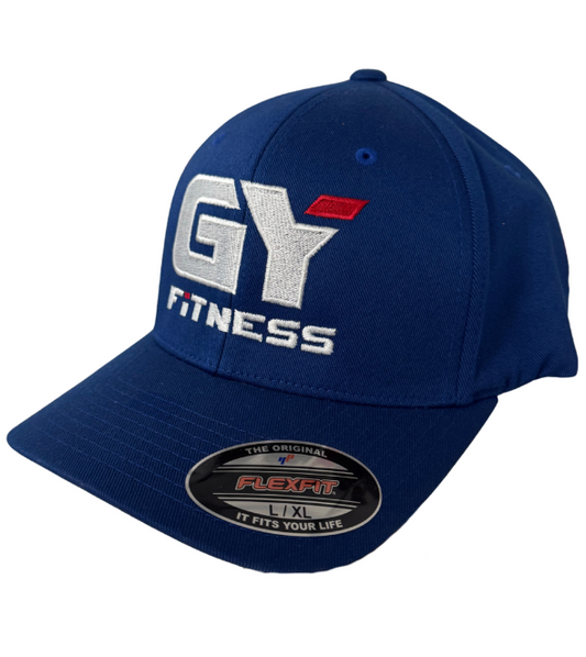 GYFITNESS FLEX FIT HAT - BLUE