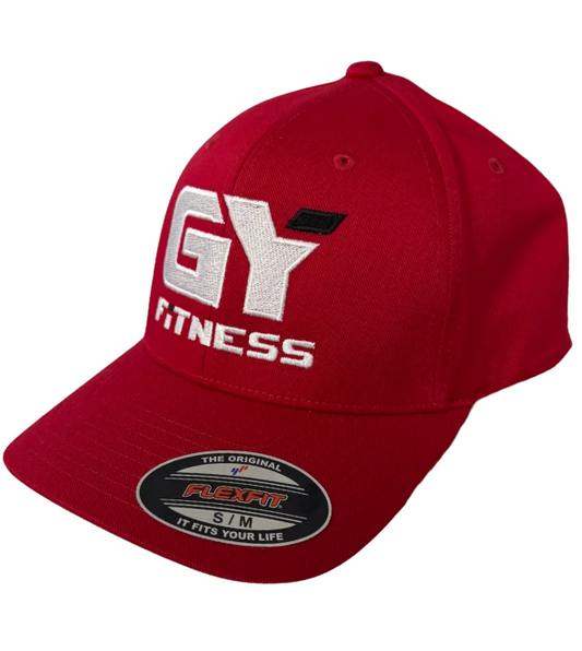 GYFITNESS FLEX FIT HAT -  RED