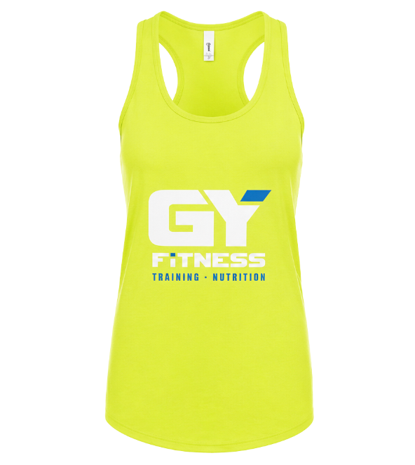 GYFITNESS WOMEN'S BASIC TANK - NEON GREEN