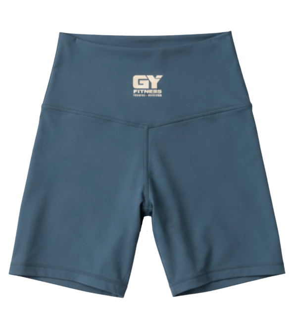 GYFITNESS BIKER SHORTS - BLUE
