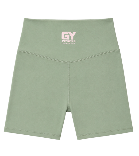 GYFITNESS BIKER SHORTS - GREEN