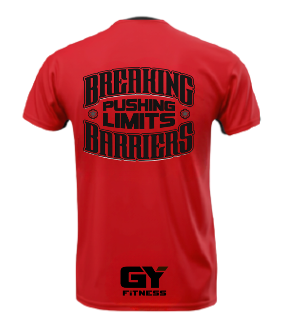 GYFITNESS DRIFIT TEE - RED