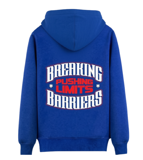 GYFITNESS PULL OVER HOODIE - BLUE