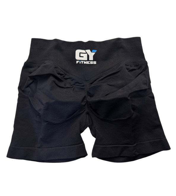 GY SEAMLESS SHORTS BLACK