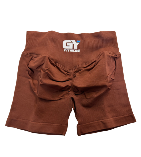 GY SEAMLESS SHORTS BROWN