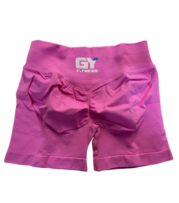 GY SEAMLESS SHORTS HOT PINK