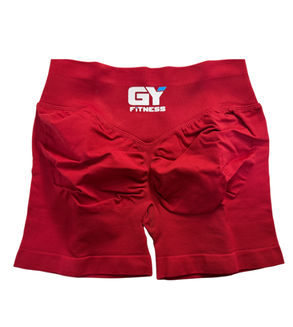 GY SEAMLESS SHORTS RED