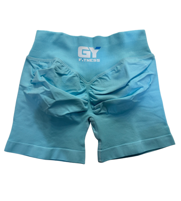 GY SEAMLESS SHORTS TURQUOISE