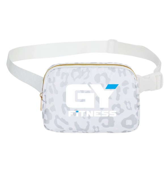 GY Belt Bag - White Leopard