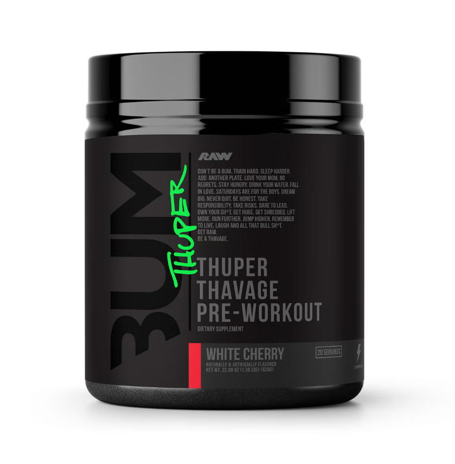 RAW X CBUM THUPER THAVAGE PRE-WORKOUT